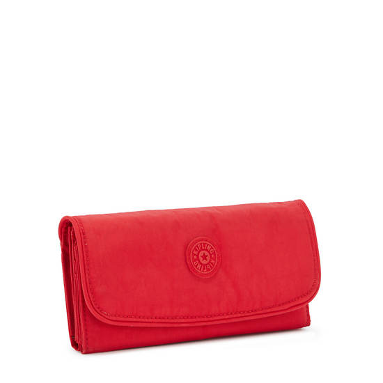 Portfele Kipling Money Land Snap Wallet Czerwone | PL 1022HA